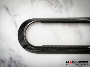 Alfa Romeo Giulia Air Conditioning Dash Bezel - Carbon Fiber - Pre '20 - Feroce Carbon 